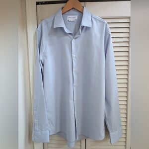 Men's AeroZero Dress Shirt - Chambray Blue (Ministry Of Supply)